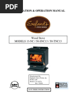 Rayburn 355SFW User Instructions | PDF | Chimney | Boiler