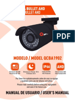 Camara Bullet AHD Manual de Usuario