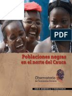 Cartilla Poblaciones Negras en El Norte Del Cauca PDF