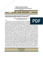Law Report March 2013