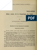 Capdeville 1921 - Notas de La Arqueología de Taltal II Civilizacion Dolmenica BANH Vol III n5