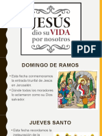 Jesús Dio Su Vida Por Nosotros