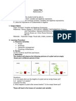 Algebraic Expressions