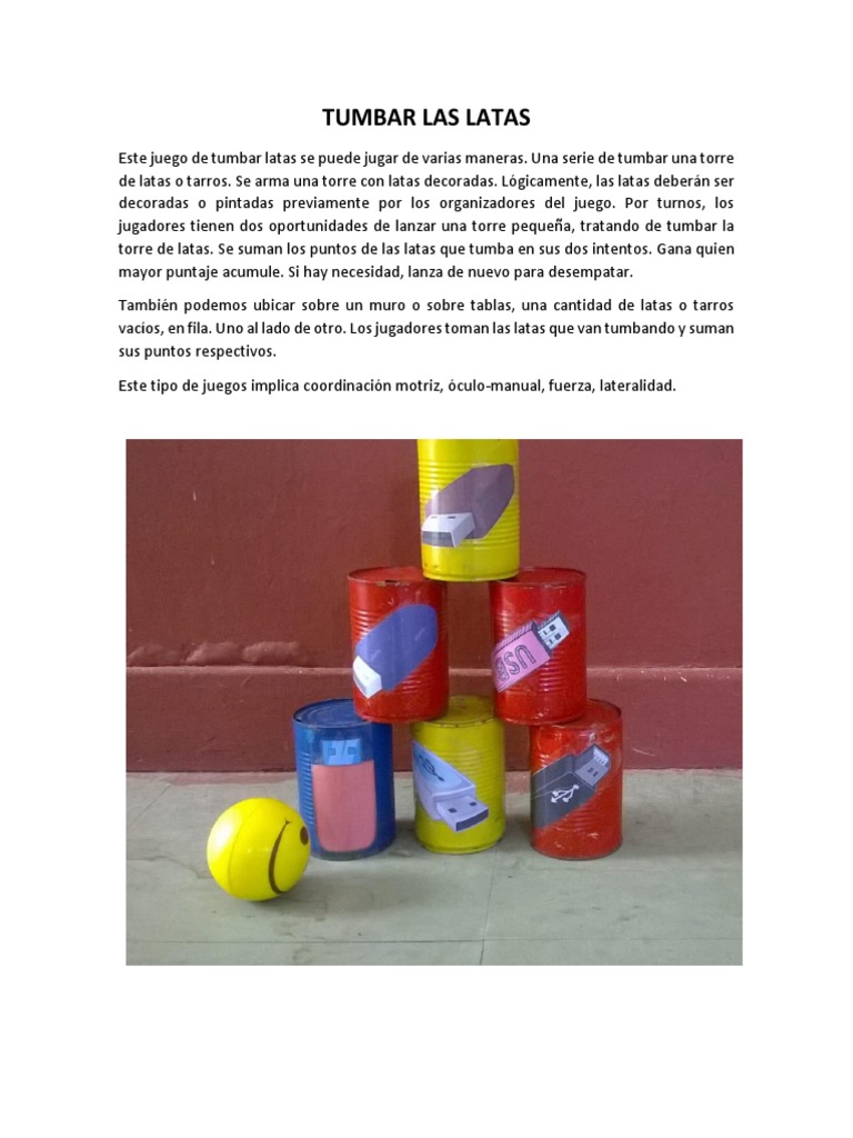 Tumbar Las Latas PDF