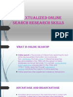 contextualized online research