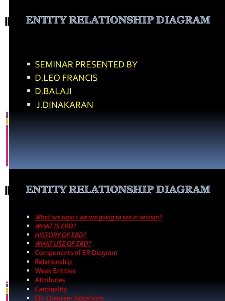 Entity Relationship Diagram 2 | PDF | Conceptual Model | Databases