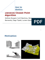 Introduction to Mobile Robotics ICP Algorithm