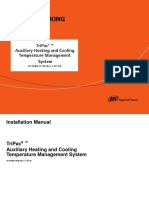 Installation Manual: Tripac Auxiliary Heating and Cooling Temperature Management System