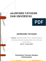 Akuntansi Yayasan Dan Universitas