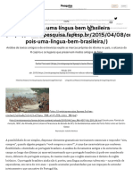 Ora pois, uma língua bem brasileira _ Revista Pesquisa Fapesp.pdf
