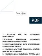 Soal Ujian AKMEN S1