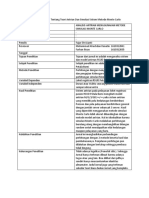 Review Jurnal Simulasi Sistem Tentang Teori Antrian Dan Simulasi Sistem Metode Monte Carlo