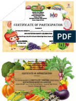 Ntrition Month 2018 Certificate