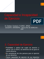 10.19. - Capacidad e Incapacidad de Ejercicio