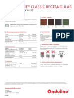 Tds Bardoline Rectangular