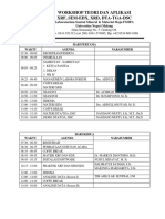 Workshop Teori Dan Aplikasi XRF, Sem-Edx, XRD, Dta-Tga-Dsc