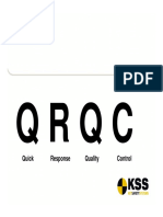 QRQC Training Protocol