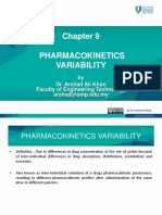 Chapter 9 Pharmacokinetic Variability