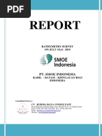 Report Bathymetry PT - Smoe Indonesia - 100719