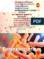 Grupo #7-Genero Corynebacterium y Listeria