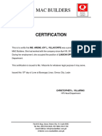Certification - Arene