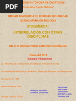 Bioquímica Historia 2019