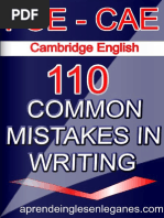 FCE-CAE 110 Common Mistakes in Writing