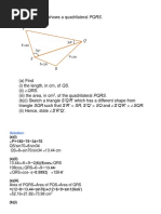 Diagram Below Shows A Quadrilateral PQRS