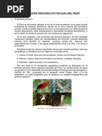 Las 8 regiones naturales del Perú