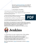 1.1.1 Below Are The Advantages of Jenkins:: Continuous Integration