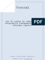 Tutorial Las 13 Reglas de Composición Fotográfica