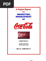 Marketing Management - Coke