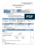 Contamos Cubos - Sesión de aprendizaje sobre resolución de problemas de cantidad