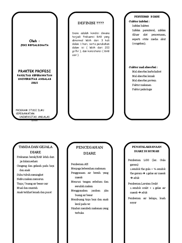 Leaflet Diare