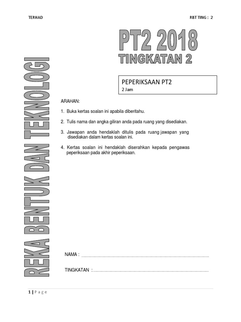 Soalan Rbt Ting 2 Pat Pdf