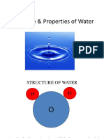 Structure & Properties of Water