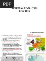 Industrial Revolution 1760-1840: By-Himanshi and Radhika