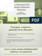 Estructura Del Sistema Educativo Mexicano