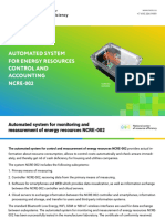 Automated System For Energy Resources Control and Accounting NCRE-002