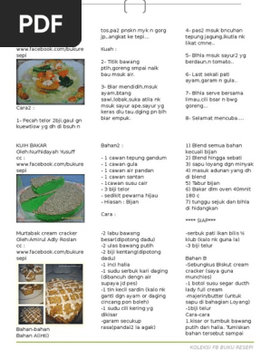 Koleksi FB Buku Resepi  PDF