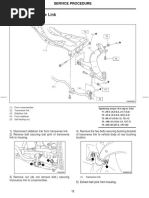 Front Transverse Link: A: Removal