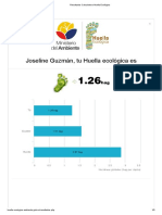 Resultados Calculadora Huella Ecológica Joseline
