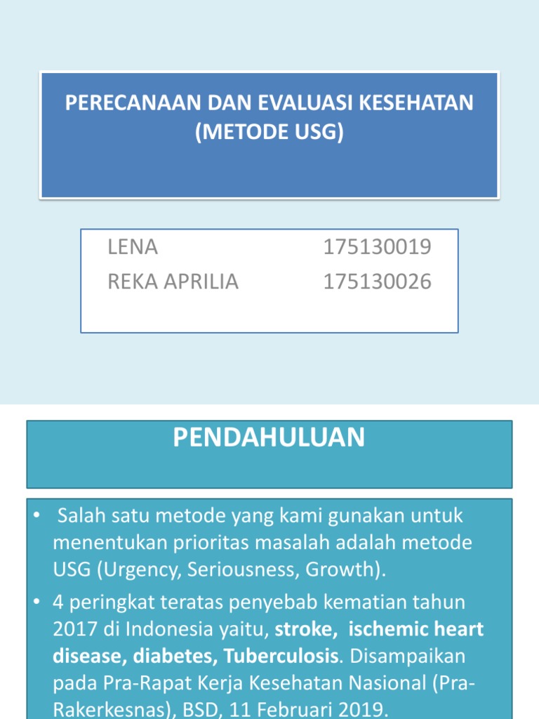 Prioritas Kesehatan: Metode USG Stroke | PDF | Pengembangan Diri ...