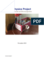 Physics Project: Solenoids and Electromagnetism