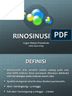 Rhinosinusitis Wek q