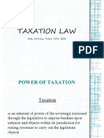 General Principles of Taxation June 2019 College of Law