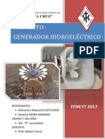 Proyecto Generador Hidroelectrico Marianne