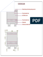 Filtration Column: Planted Inlet Layer With Inlet Being Existing Open Drain