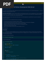 Python Dev Web Ser