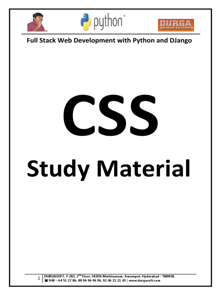 Simple Way CSS PDF | PDF | Html Element | Cascading Style Sheets
